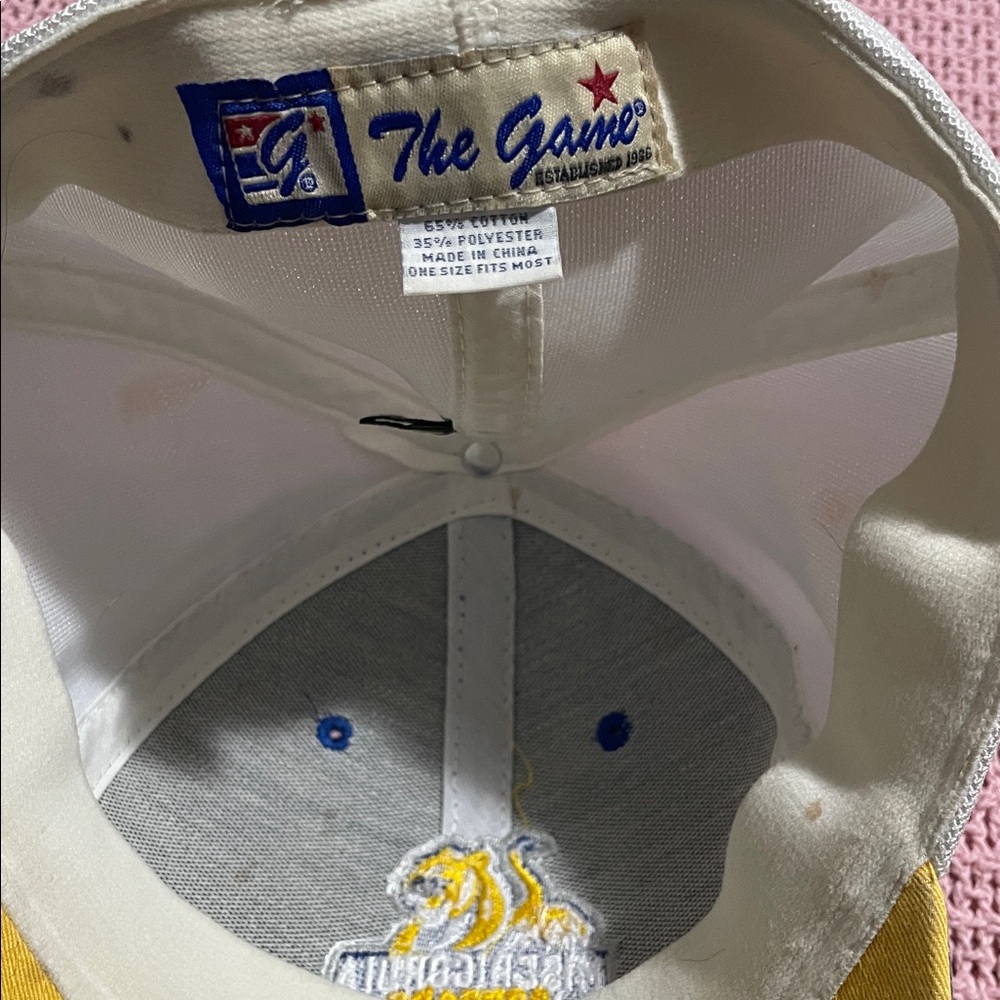 Misericordia Cougars Blue and White Cap - Picture 6 of 6